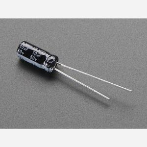 10uF 50V Electrolytic Capacitors - Pack of 10 Cheap Discount Sale