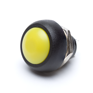 12mm Momentary Push Button Dome - Yellow 2025 Newest Sale Online