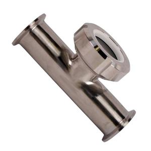 1.5" Inline 12" Sight Flow Sanitary Sight Glass Tri-clamp Stainless Steel 304 Sale Shop