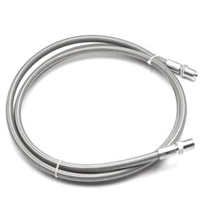 1/4" Male NPT Stainless Braided Hoses, w/ PTFE Liner, - 300PSI Clearance Store For Sale