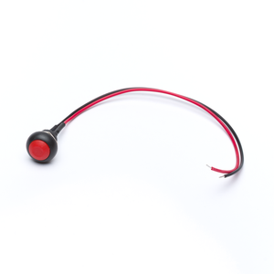 12mm Momentary Push Button Dome with Wires - Red Footlocker Finishline Sale Online