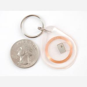 13.56MHz RFID/NFC Clear Keychain Fob [1KB] Cheap Sale Pictures