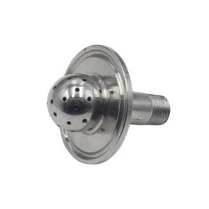 1.5" Tri Clamp Flat Lid w/ 1/4" MNPT 1" Spray Ball 304 Stainless Steel Free Shipping Browse