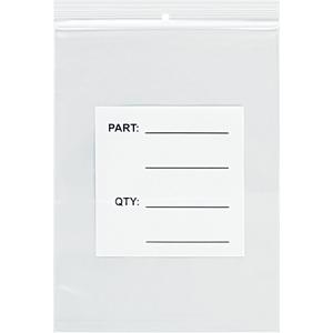 14 x 24 - 4 Mil Parts Bags w/ Hang Holes 250/Case Top Quality Online