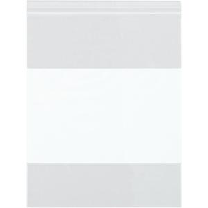 14 x 24 (4 mil) Reclosable Poly Bags With White Block 500/Case Best Seller