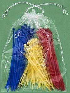15 x 18 (2 mil) Clear Double Drawstring Bags 1000/Case Cheap Pice Original