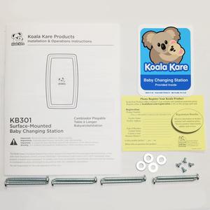 Koala Kare 301-5-KIT Kit, Installation KB301 Discount Original