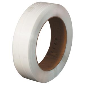 1/2" x .018 300# (16x6) Polypropylene Strap 9000 Feet WHITE Cheap Finishline