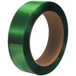 1/2" x .020 600# (16x3) Polyester Strap 3600 Feet GREEN 1/Case Clearance Exclusive