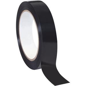 1" x 60 Yard Black Strapping Tape - 12/Case For Cheap Cheap Online