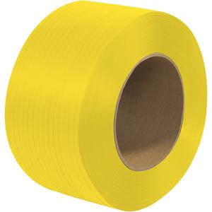 1/2" x .020 250# (9x8) Polypropylene Strap 9,000 Feet YELLOW Cheap Buy Authentic