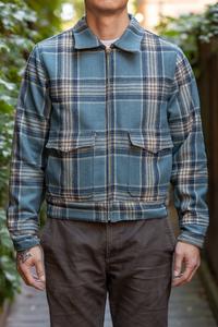 Freenote Cloth Alcorn - Blue Lagoon Plaid Cheap Sale Outlet