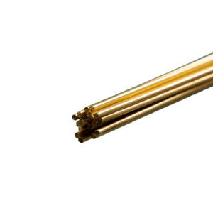 Round Brass Rod: 1.5mm OD x 1 Meter Long (15 Pieces) Cheap Pirce