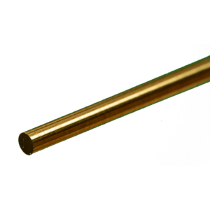 Round Brass Rod: 1/8" OD x 12" Long (1 Piece) Buy Cheap Clearance
