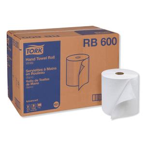 Tork Advanced Hardwound Roll Towel, One-Ply, 7.88" X 600 Ft, White, 12 Rolls/Carton - TRKRB600 Outlet Affordable