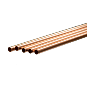 Round Copper Tube: 1/4" OD x 0.014" Wall x 36" Long (5 Pieces) Low Pice For Sale