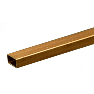Rectangular Brass Tube: 3/16" X 3/8" x 0.014" Wall x 12" Long (1 Piece) Low Cost Cheap Online