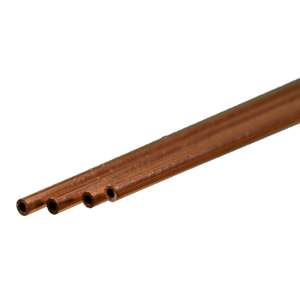 Round Copper Tube: 2mm OD x 0.36mm Wall x 300mm Long (4 Pieces) Real Sale Online