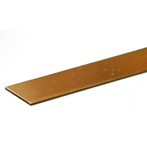 Brass Strip: 0.032" Thick x 3/4" Wide x 12" Long (1 Piece) Discount Supply