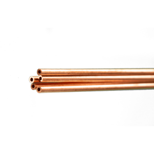 Round Copper Tube: 2mm OD x 0.36mm Wall x 1 Meter Long (5 Pieces) Find Great For Sale