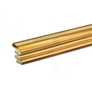 Brass Strip: 0.093" Thick x 1/4" Wide x 36" Long (4 Pieces) Discount Best Store To Get