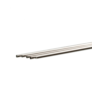 Round Aluminum Tube: 3mm OD x 0.45mm Wall x 1 Meter Long (5 Pieces) Cheap Sale Low Pice Fee Shipping