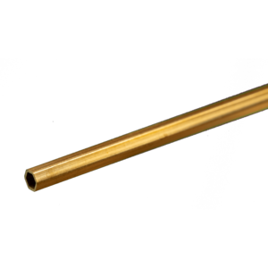 Hexagonal Brass Tube: 1/8" OD x 0.014" Wall x 12" Long (1 Piece) Discount Get To Buy