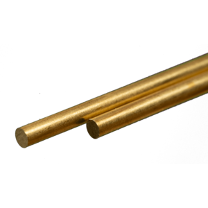 Round Brass Rod: 0.114" OD x 12" Long (2 Pieces) Cheapest