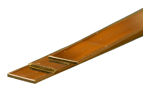Brass Strip: 0.5mm Thick x 12mm Wide x 300mm Long (3 Pieces) Wholesale Pice Cheap Online
