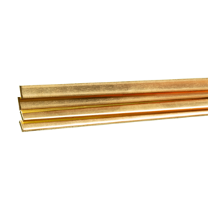 Brass Strip: 0.064" Thick x 1/4" Wide x 36" Long (4 Pieces) Discount Pay With Visa