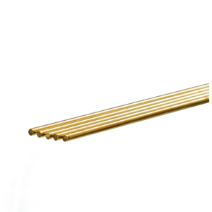 Round Brass Rod: 3.5mm OD x 1 Meter Long (5 Pieces) Sale Big Discount