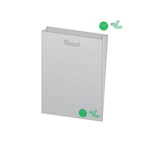 SAMPLE - Large Frosted Degradable Bag Buy Authentic Online