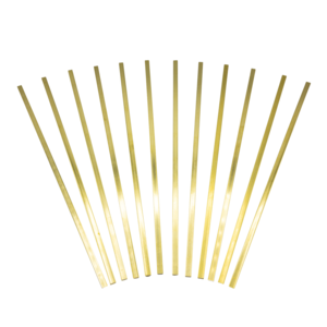 Brass Strip: 0.064" Thick x 1/2" Wide x 12" Long (12 Pieces) 2025 Newest