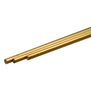 Round Brass Rod: 0.081" OD x 12" Long (3 Pieces) Discount Latest