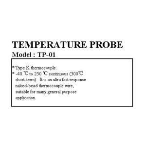 Thermocouple Probe (Type K) -40C To  250C (naked - bead) Cheap Sale Wholesale Pice