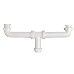 Master Waste 1-1/2x16" Direct Connect/Slip Joint Center Outlet PVC Plastic White Many Kinds Of Online