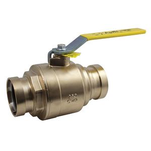 77V Series 1-1/2" Two-Piece Full Port Press End Brass Ball Valve Free Shipping Shop