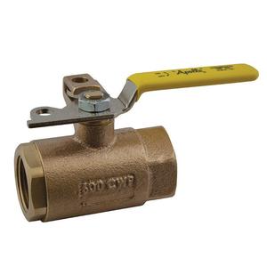 75-100 Series 3/4" Standard Port Bronze Pad Locking Ball Valve with Auto Drain Discount With Mastercard