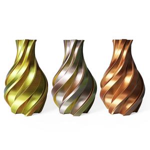 3DE Premium - PLA Silky - Tricolor Gold, Silver and Copper - 1.75mm - 1kg Sale Real