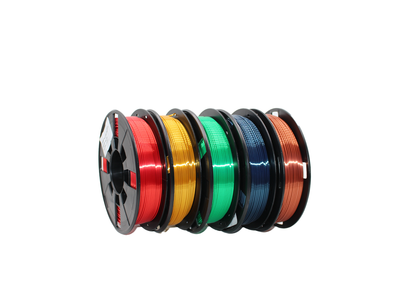 5 PACK - 3DE Premium - PLA Silky - 1.75mm - 5x0.25kg Sale Original