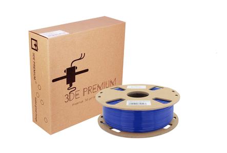 3DE Premium - PETG - Solid Blue - 1.75mm - 1kg Sale Reliable