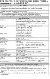 Electromagnetic Field Tester Cheap Wiki