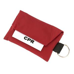 CPR Face Mask Key Chain Kit with Gloves (Red) Footlocker Pictures Online