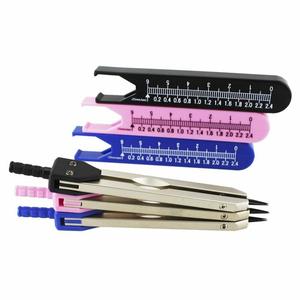 Brass Deluxe ECG/EKG Calipers With Cover Ruler Compasses Sale For Cheap