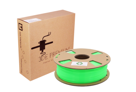3DE Premium - PLA Fluorescent - Nuclear Green - 2.85mm - 1kg Lowest Pice Cheap Pice