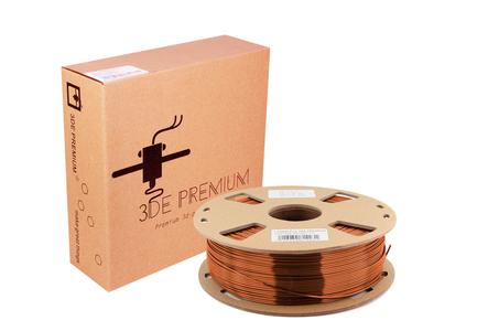3DE Premium - PLA Silky - Copper - 2.85mm - 1kg Shop Offer Online