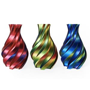 3DE Premium - PLA Silky - Tricolor Gold, Blue and Red - 1.75mm - 1kg In China