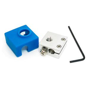 Micro Swiss - Heater Block Upgrade with Silicone Sock - Ex. CR10 - Ender 2 - Ender 3 - Anet A8 Printers MK7, MK8, MK9 Hotend Tumblr Cheap Pice