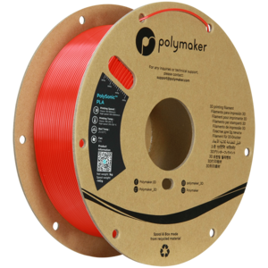 (UDGÅR) - Polymaker - Polysonic - High Speed PLA - Red - 1.75mm - 1kg Real Sale Online