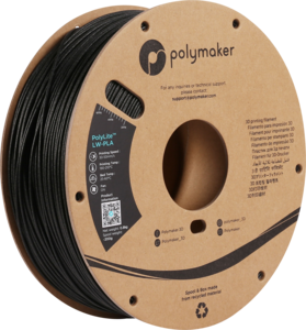 Polymaker - Polylite LW-PLA - Black - 1.75mm - 800g Best